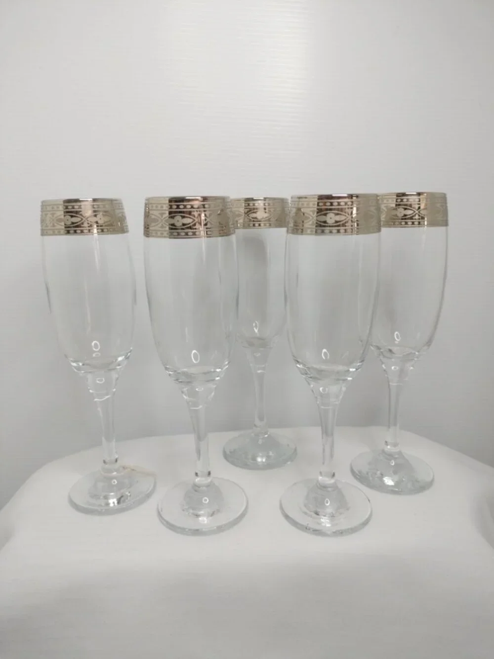 Italian Silver Platinum Rim 8